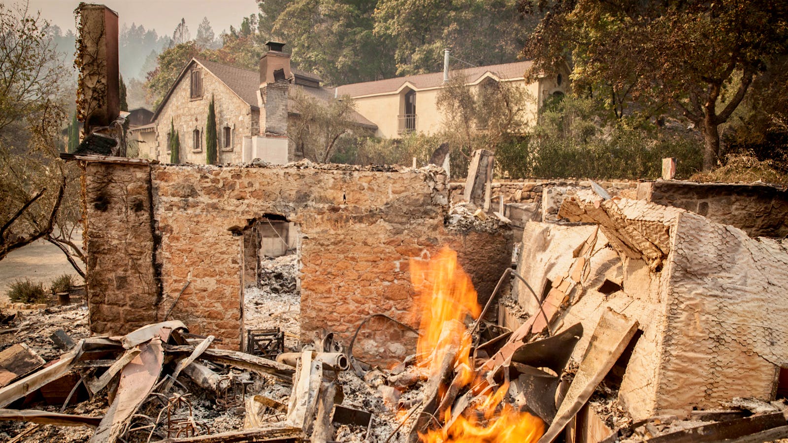 Updated Oct. 13, 11:00 a.m. PST: Massive California Wine-Country Fires Worsen, Sending More Residents Fleeing