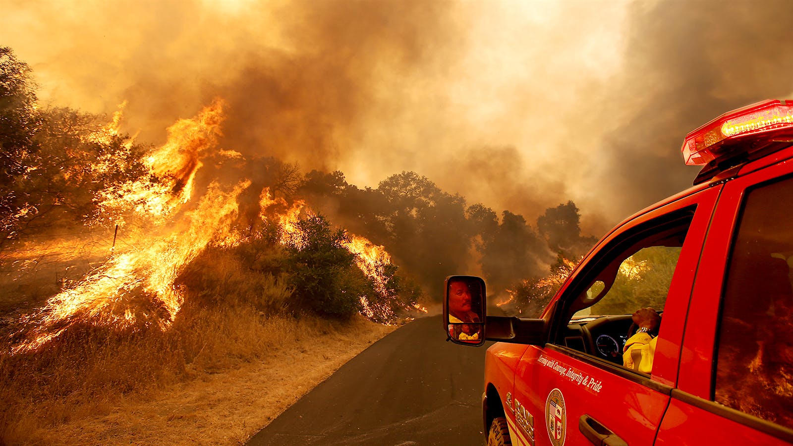 Blaze-y Days of Summer Return with Fires Threatening Mount Eden, Bien Nacido