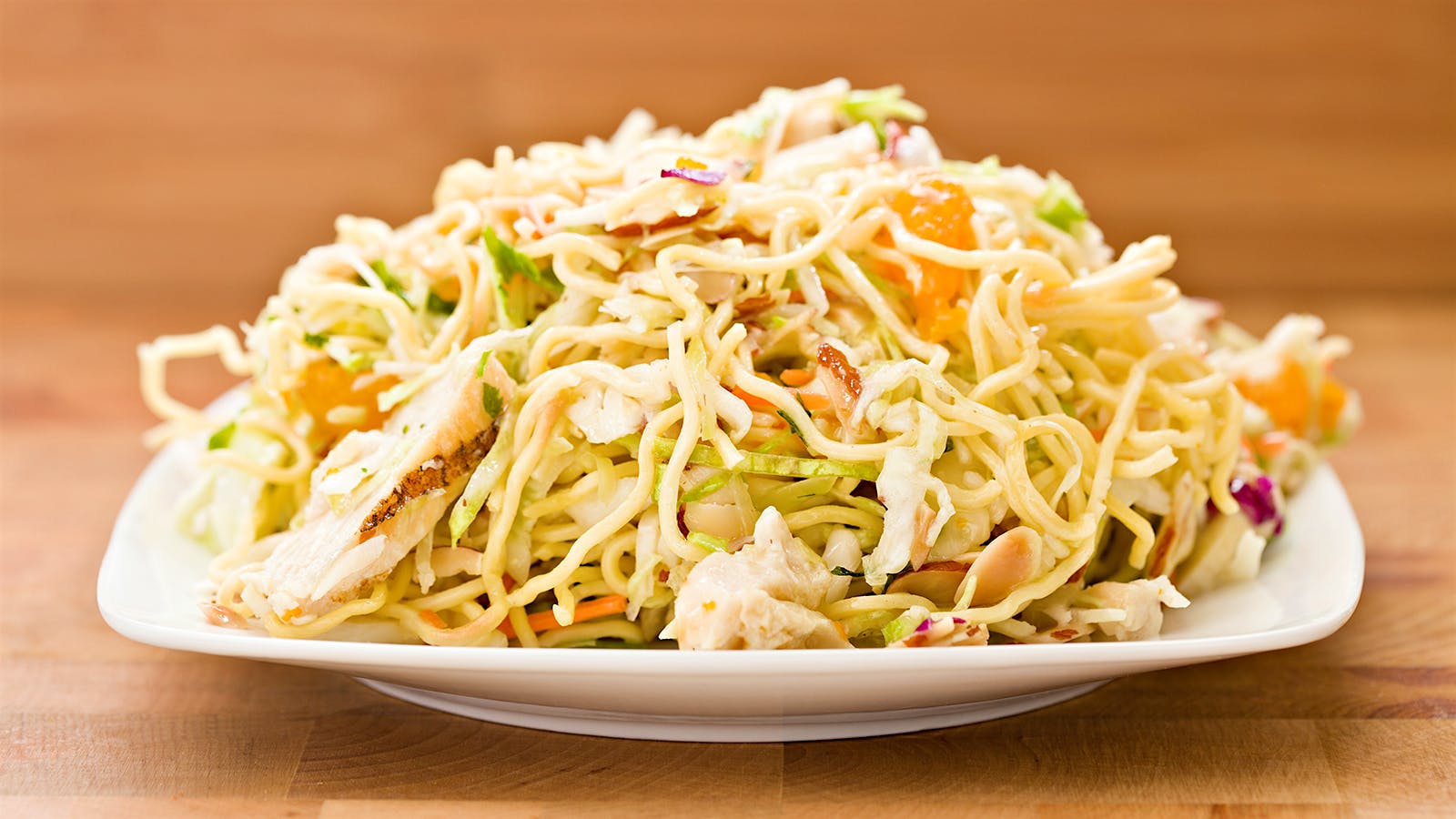 8 And 20 Recipe Ramen Noodle Chicken Salad With A Crisp White