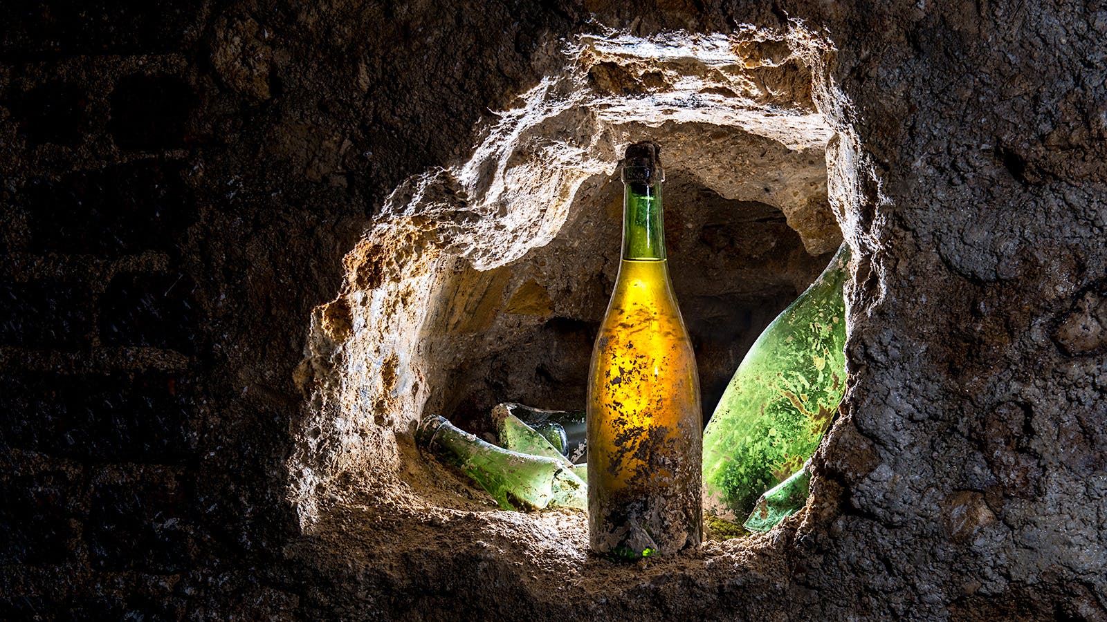 Exclusive: Buried Bubbly Could Be Buried Treasure
