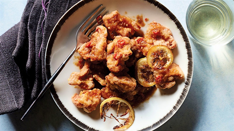 Father's Day Cooking: Crispy Lemon Chicken