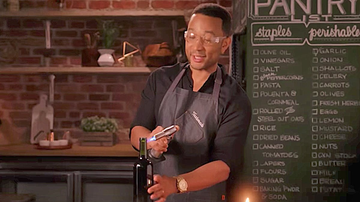 Uncork Your Wine with a Blowtorch or Hammer! John Legend's Three Weird Tricks
