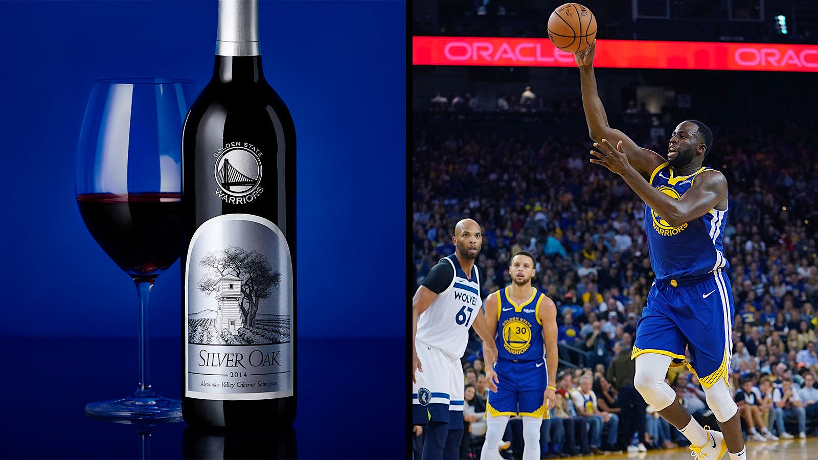 Silver Oak at Golden State: Winery Unveils Throwback Warriors Logo Bottles, Becomes In-Arena Pour