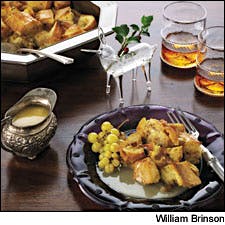 Bread Pudding With Bourbon Sauce