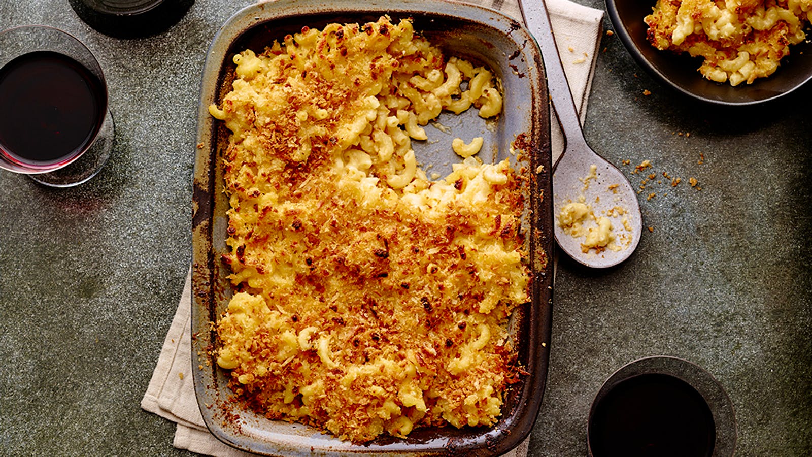 Bacon Béchamel Mac & Cheese with Sharp Cheddar