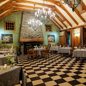 Dining Room at Twin Farms