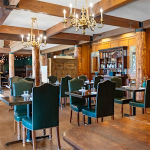 The Veranda at Casia Lodge & Ranch restaurant in Twisp
