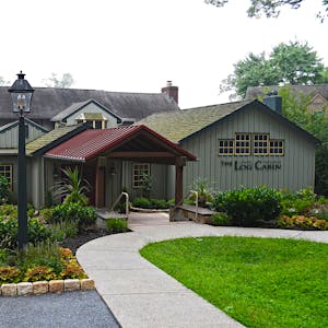 The Log Cabin restaurant in Leola