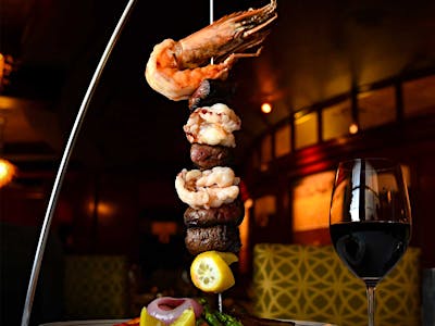The Steakhouse restaurant in Galveston