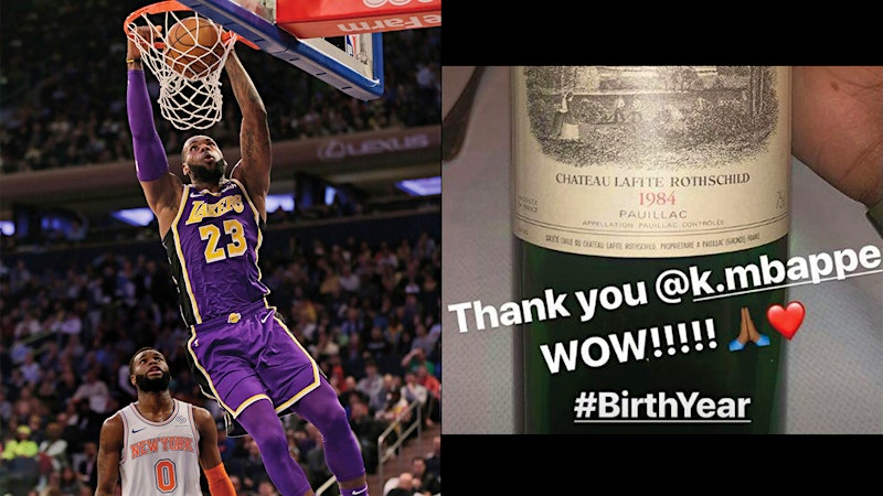 LeBron Goes for Two Lafite Vintages; Taittinger Fills World Cup as the Beautiful Game Comes to Champagne