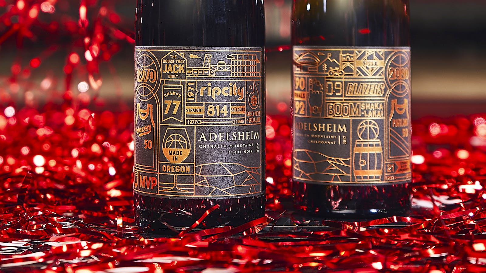 Adelsheim Rip City bottles