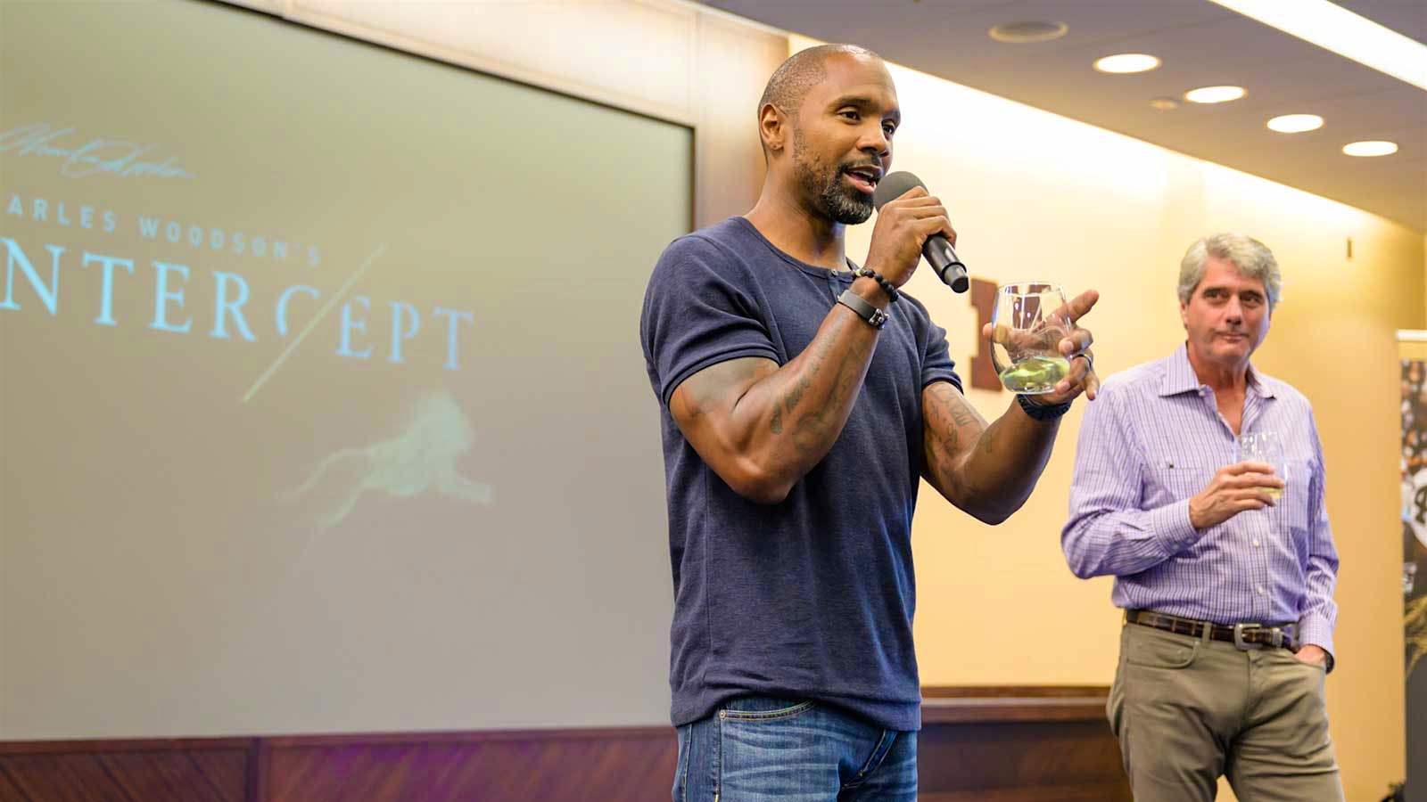 Charles Woodson Intercept wines