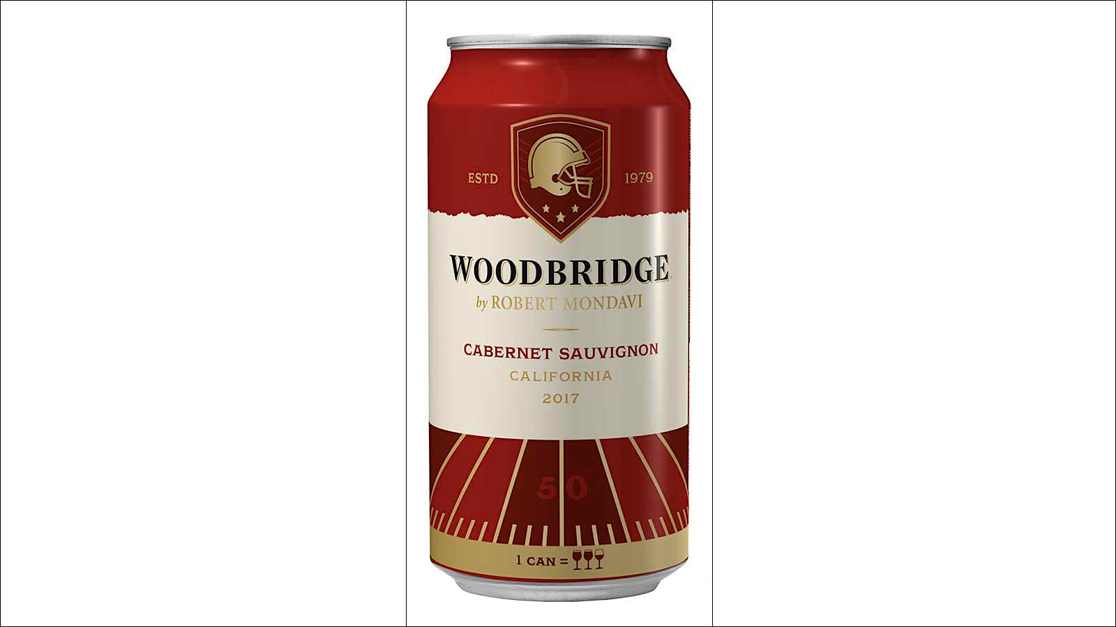 Woodbridge Cabernet cans