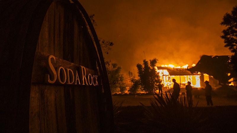 Sonoma’s Soda Rock and Field Stone Wineries Burned by Kincade Fire