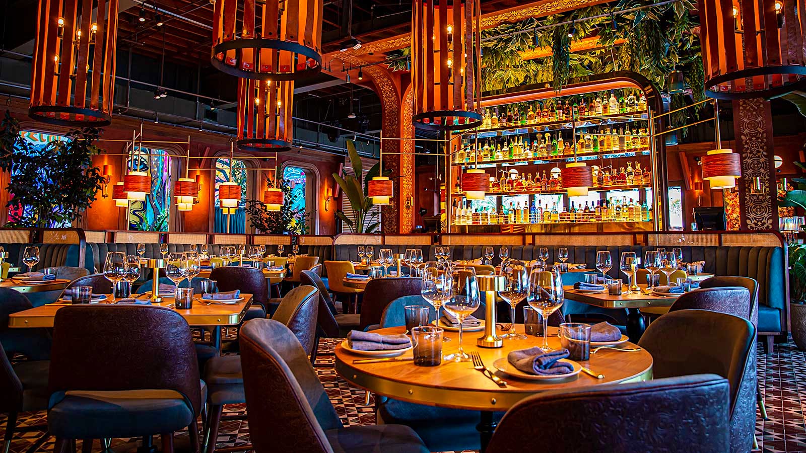 Chica Miami’s dining room