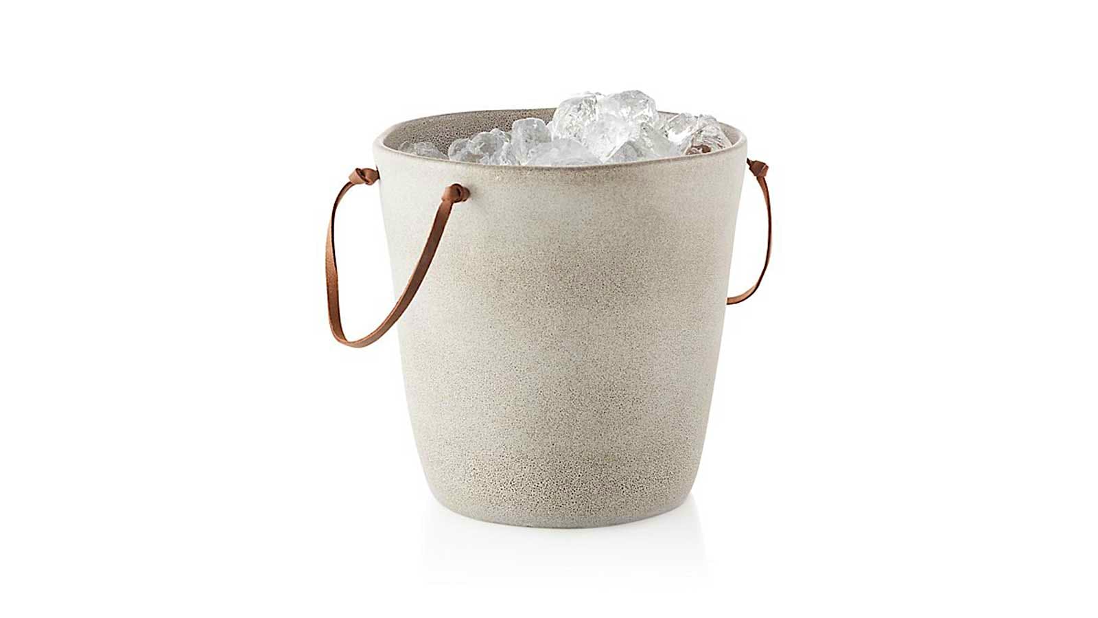 Pedra Ceramic Ice Bucket