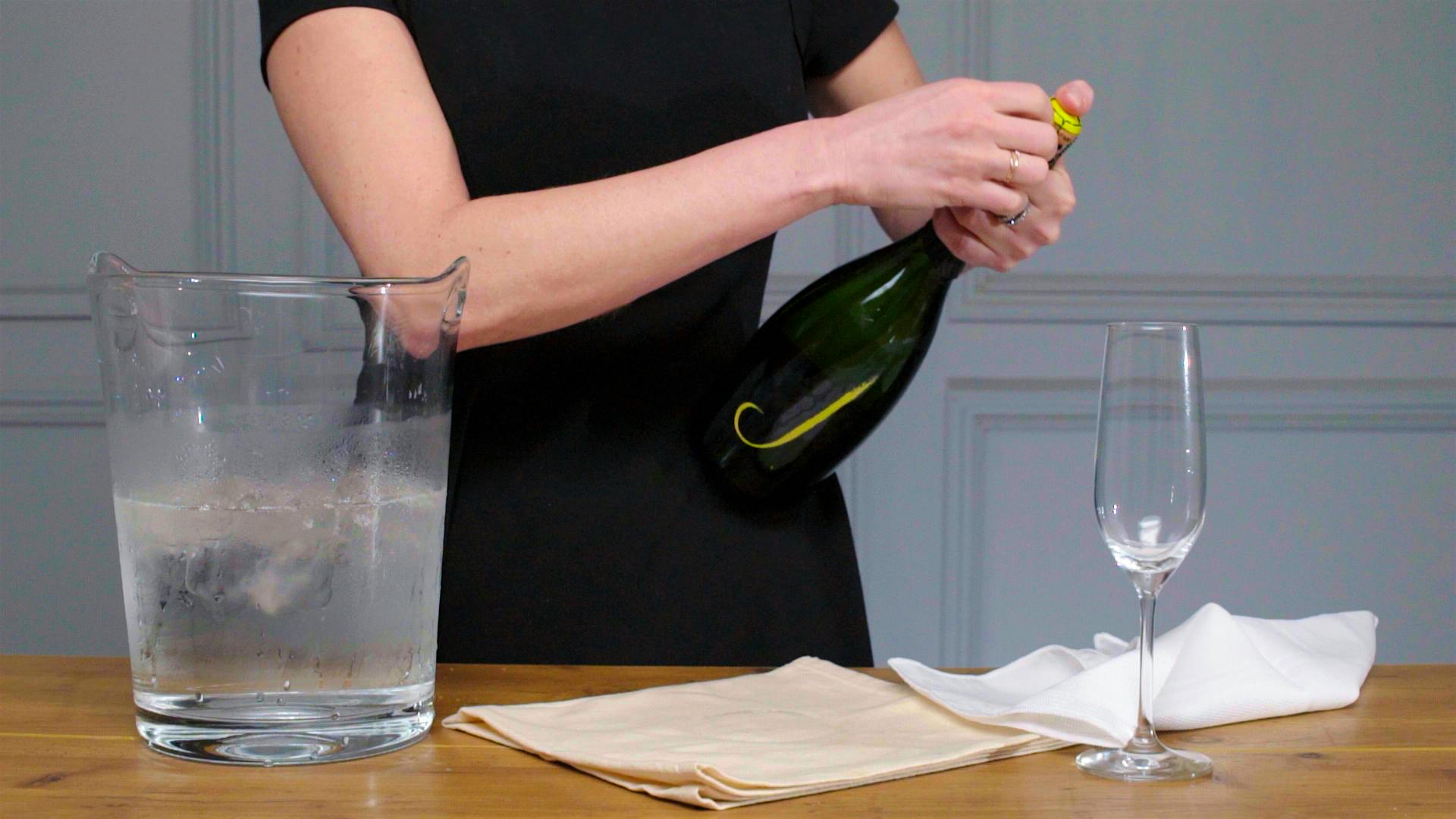 Image for the article titled:Video: How to Open Sparkling Wine