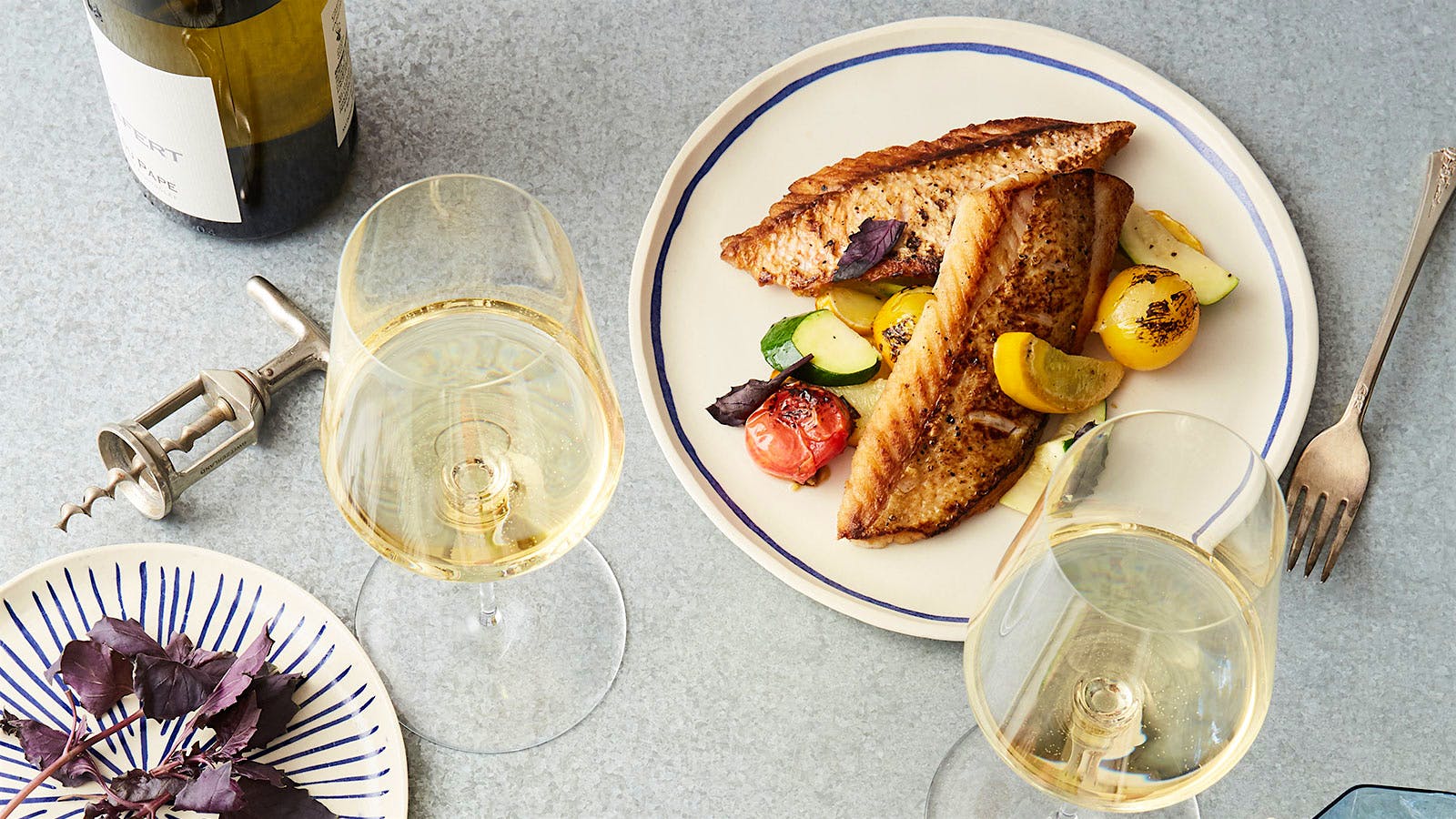 Dining Tip: Seared Red Snapper with Yellow Squash