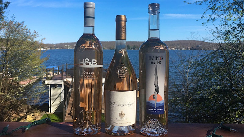 Staying Home: Sunshine, Fresh Air and a Trio of Rosés