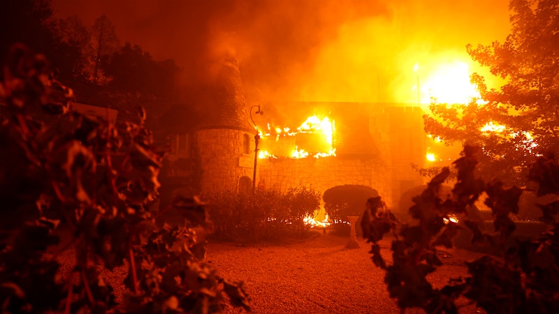 Fast-Moving Wildfires Erupt in Napa, Spread to Sonoma, Striking Another Blow to 2020 Harvest