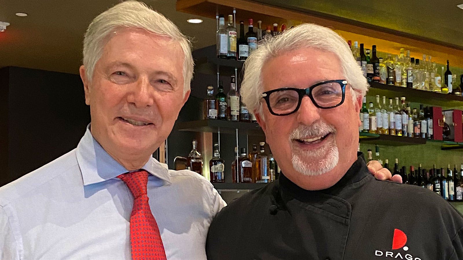 Piero Selvaggio and Celestino Drago
