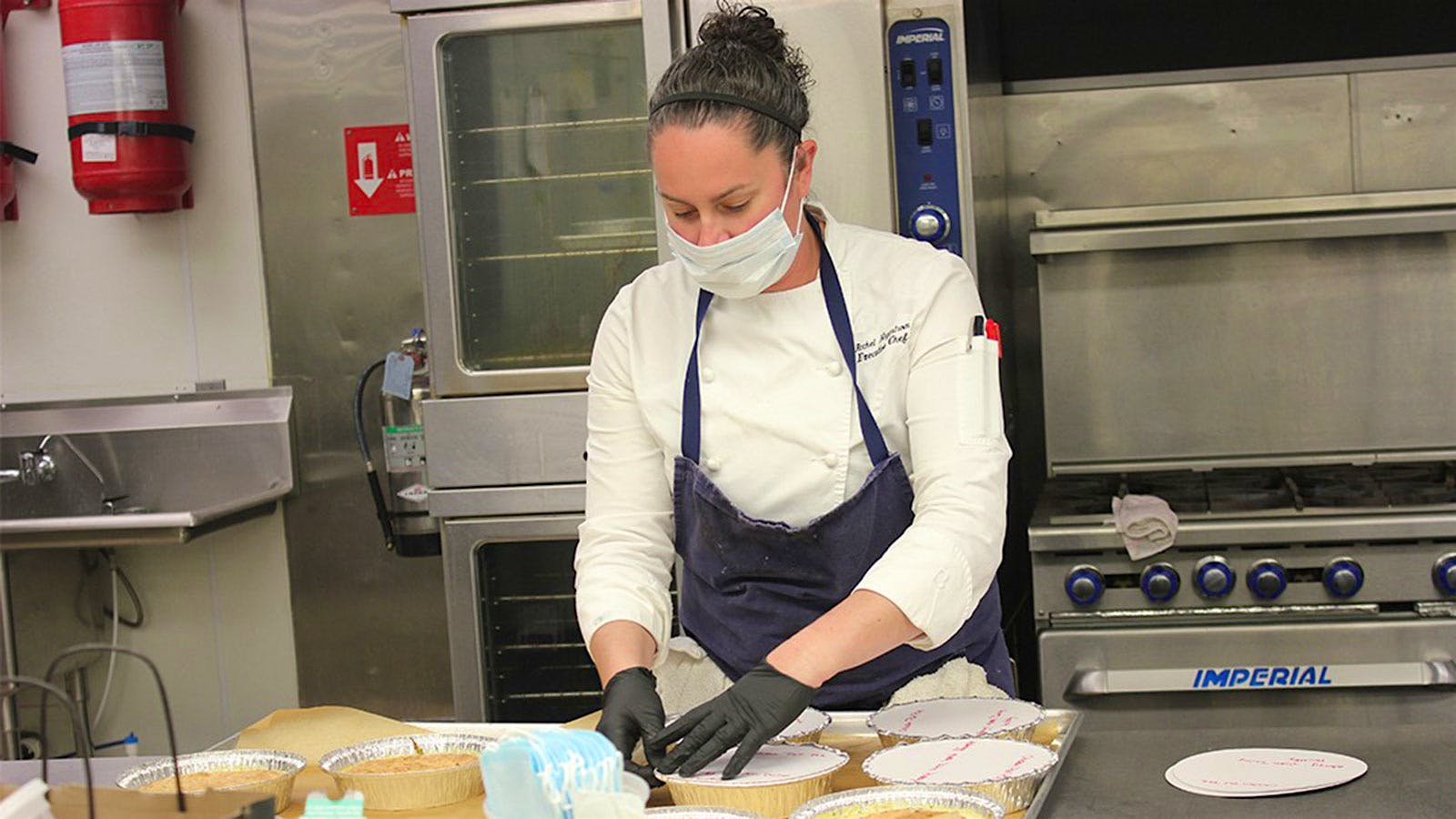 Chef in the Justin kitchen