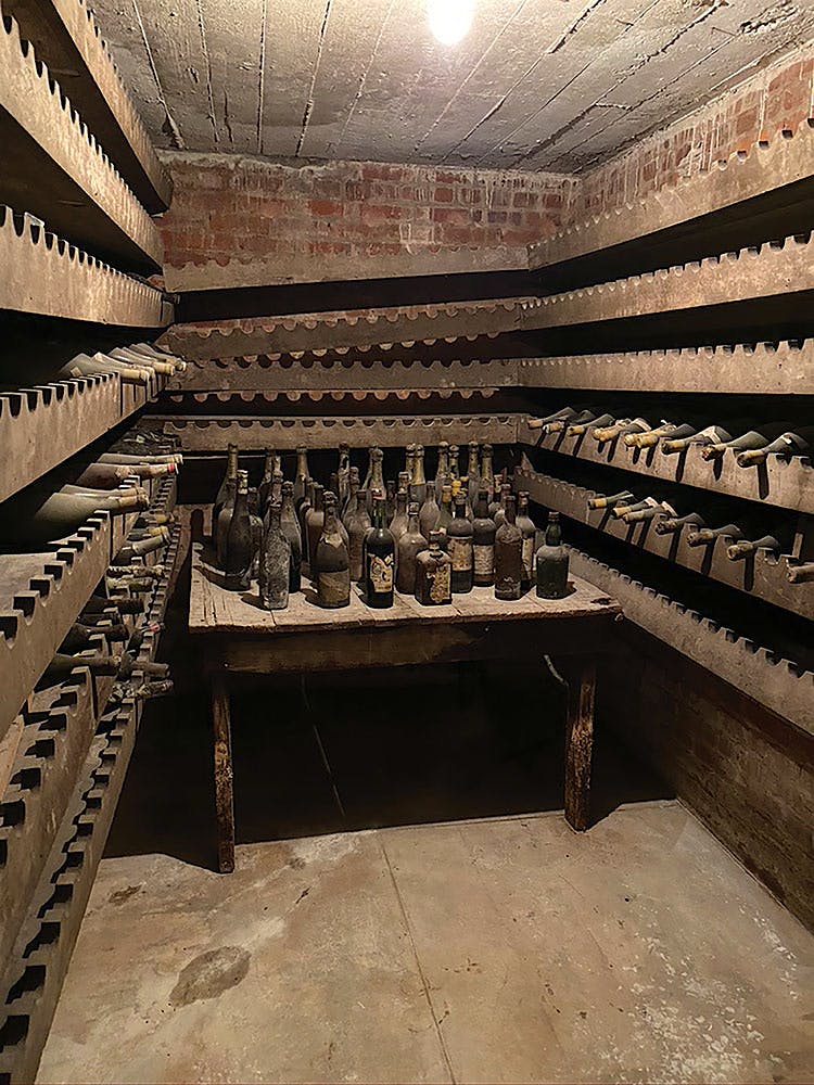 Woodrow Wilson's fine wines survived Prohibition, thanks to some presidential wile, and have been stored in his Washington, D.C., home for nearly a century.