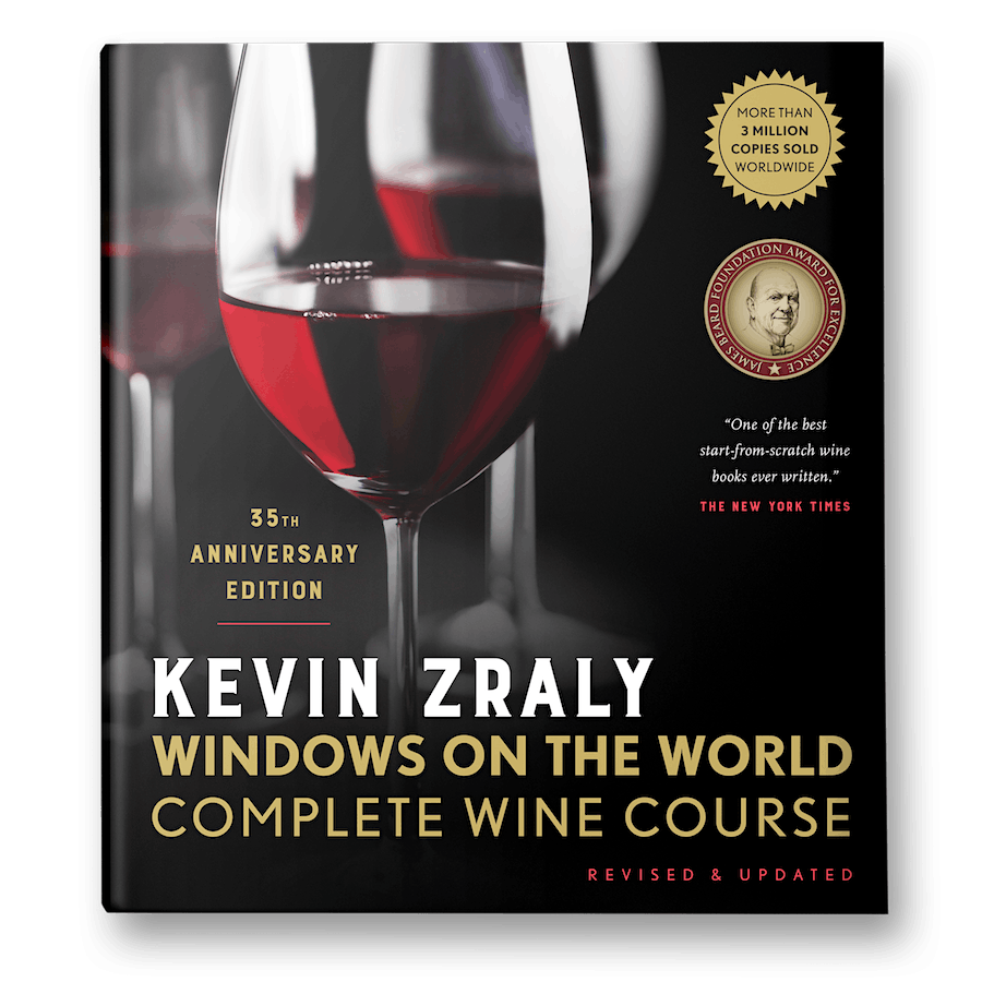Cover of the 35th Anniversary Edition Windows on the World Complete Wine Course by Kevin Zraly