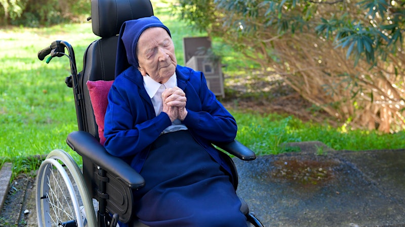 Supercentenarians Surviving COVID Pandemic Celebrate Long Lives with Wine