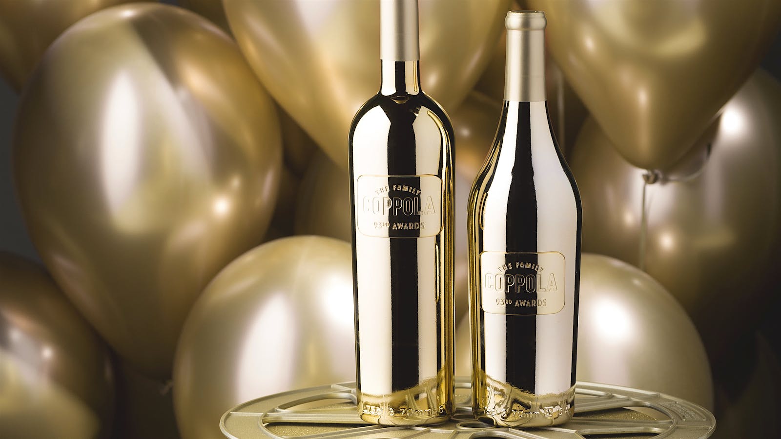 Oscars Light Up with Piper-Heidsieck Champagne and Gold Coppola Bottles