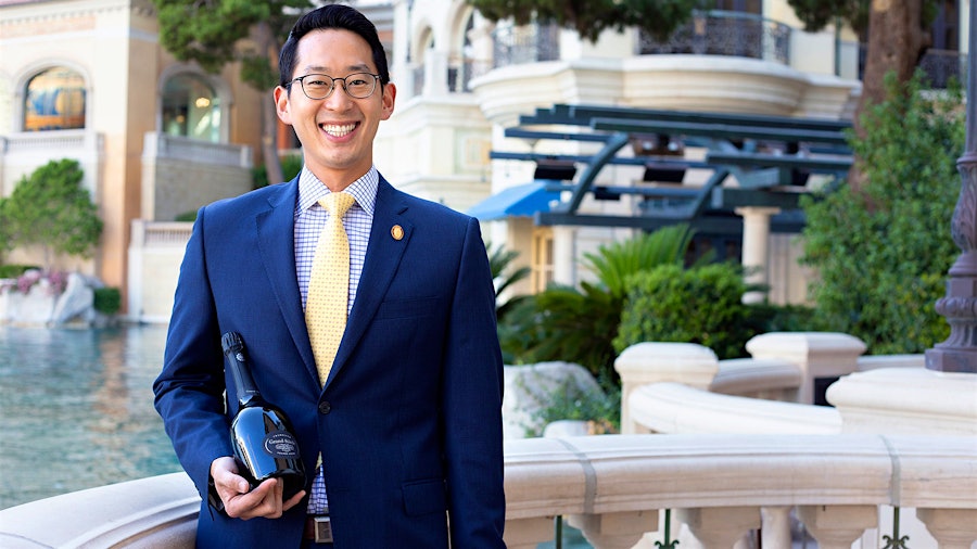 As the wine leader for MGM Resorts International, Douglas Kim oversees a combined total of 350,000 bottles, according to the hospitality company.