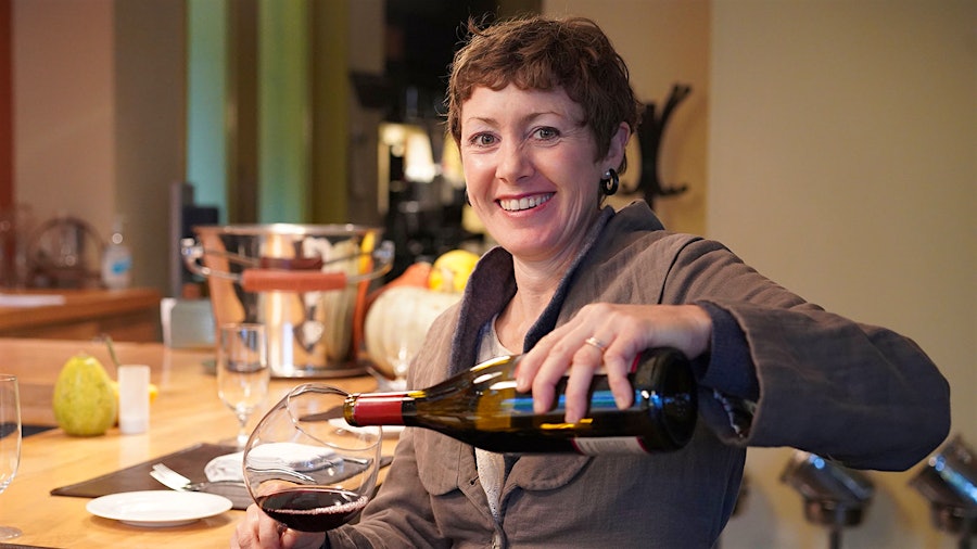 Though she's entered a career in hospitality as wine director of Dry Creek Kitchen, Erin Miller continues her own winemaking project on the side. "It's who I am. I can't not make wine," she says.