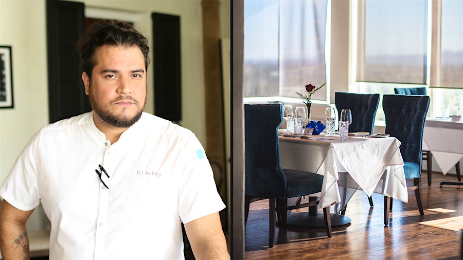 Chef de cuisine CJ Kahley of Geordie's in Phoenix has experience at restaurants by culinary leaders Michael Mina and Thomas Keller.