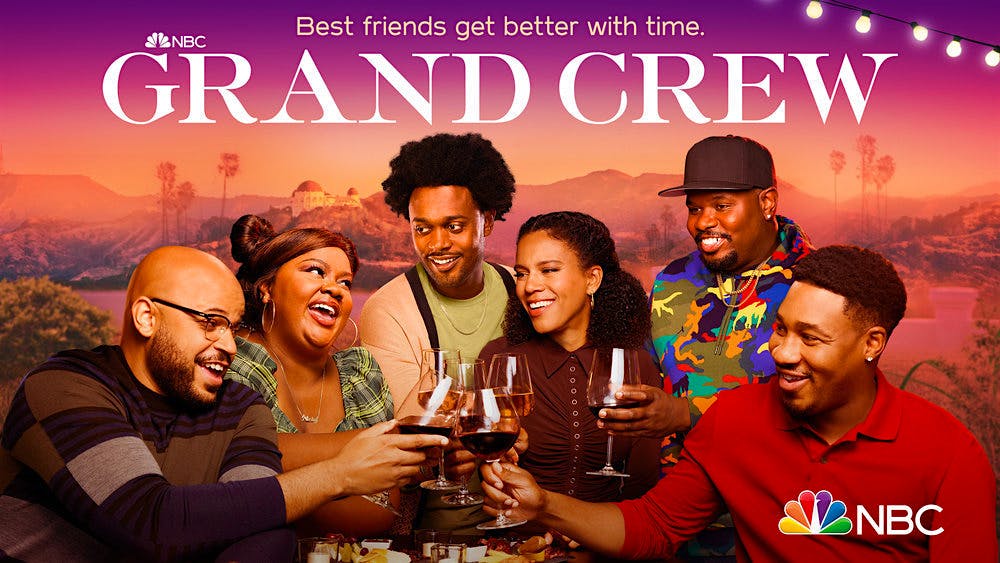  Grand Crew premieres Tuesday, Jan. 4, at 8:30 p.m. ET on NBC.] 