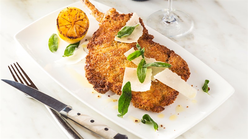 Dining Tip: Giada's Decadent Cheese-Stuffed Milanese with Prosciutto