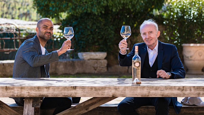 NBA Legend Tony Parker Invests in Michel Reybier's Rosé and Champagne Brands