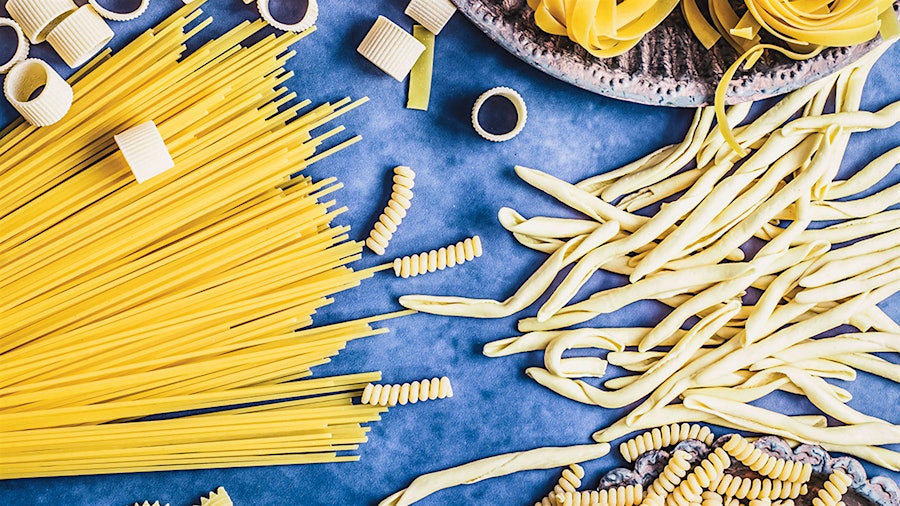 Dried pasta is the base for many of Italy's most celebrated dishes.