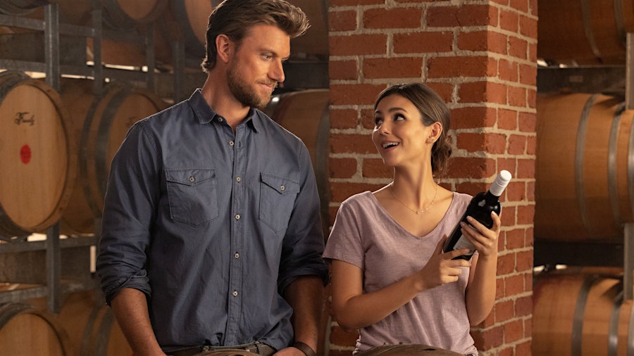 Max (Adam Demos) and Lola (Victoria Justice) prove complementary in <em>A Perfect Pairing</em>.