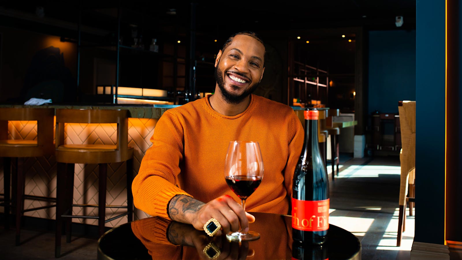 Carmelo Anthony Releases Debut Wine Label, The Seventh Estate, with Hopes of Breaking Barriers for People of Color in the Wine Community