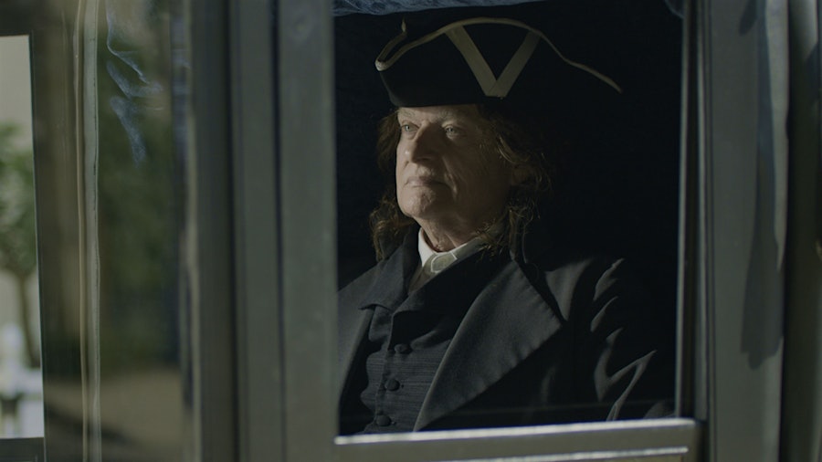 An actor portrays Thomas Jefferson in <em>Eastbound Westbound</em>, a new documentary film about the American Founding Father's ties to France.