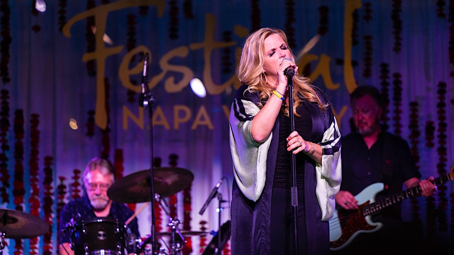 Country star and cookbook author Trisha Yearwood was one of the musicians to perform at this year's festival.