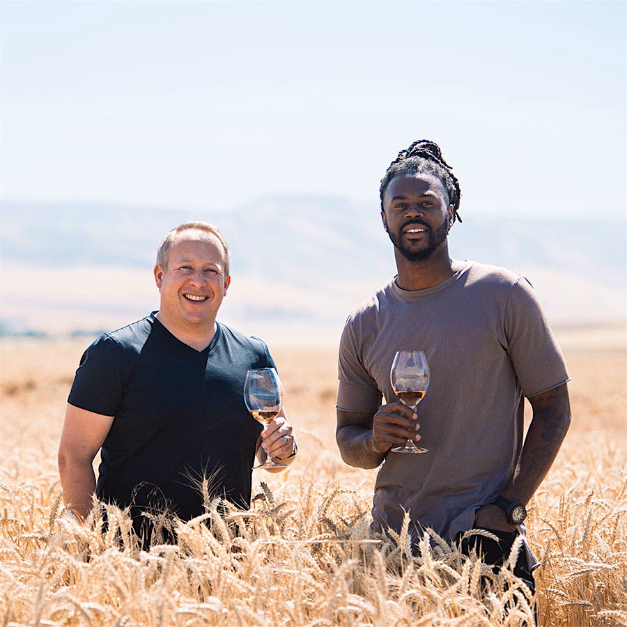 Tim Lenihan and Sidney Rice both believe in Walla Walla, Washington's great vinous potential.
