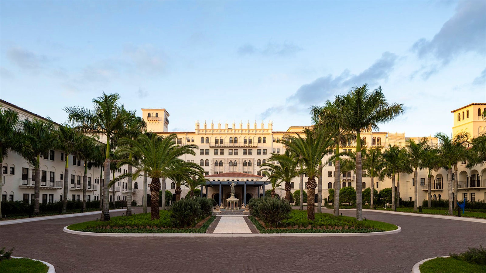  The exterior of the historic Boca Raton resort's iconic building