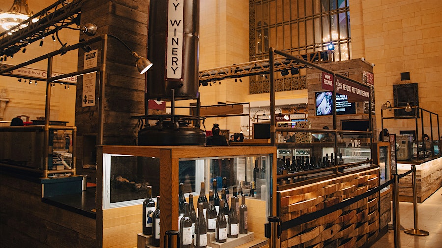Along with multiple types of dining and entertainment, City Winery in Grand Central Terminal will offer wine and food to go for hurried commuters.