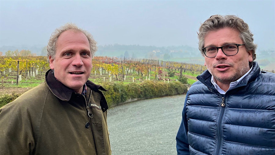 Though Olim Bauda is best known for its Barbera d'Asti, the family behind it, including brothers Dino (left) and Gianni Bertolino, is committed to continuing the tradition of growing Grignolino to produce a lighter alternative to the area's bold reds.