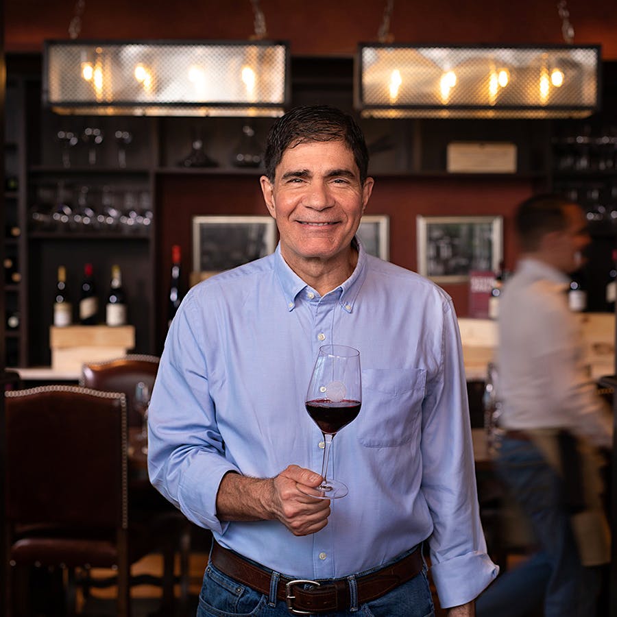 The new Wine Bar George is at the center of the Palm Court area of the newly built Terminal C.