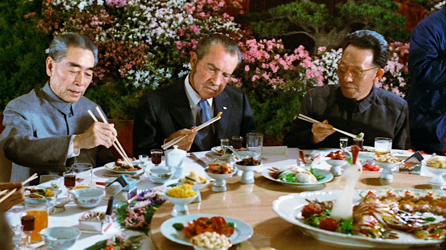 U.S. President Richard Nixon rigorously trained in Chinese culture, including mastering chopsticks, before his visit to the People's Republic of China in 1972.