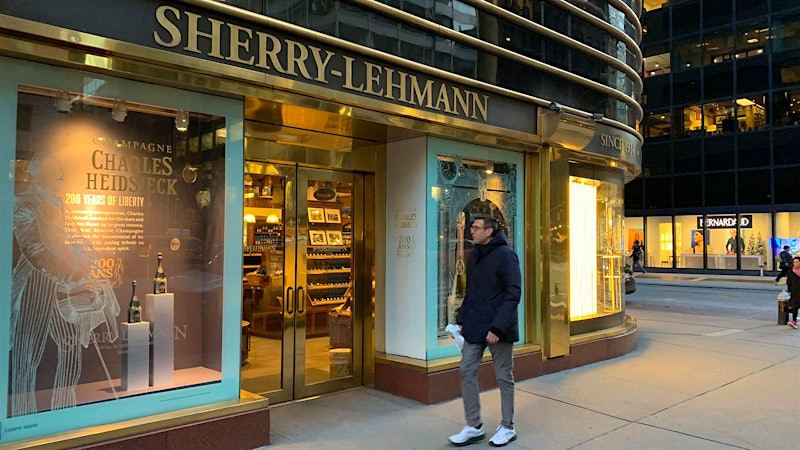 Legendary New York Wine Shop Sherry-Lehmann Closes