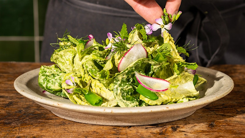 Spring into Easter with This Green Goddess Salad from Little Saint
