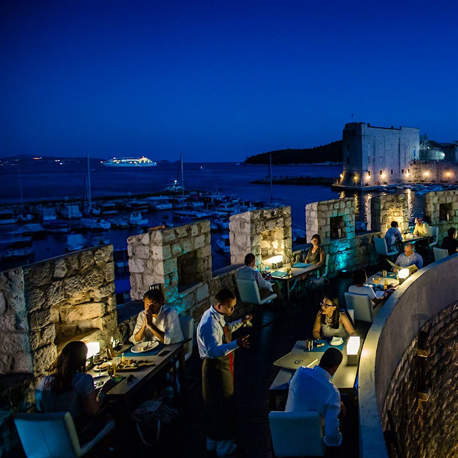 True to its name, Croatia's Restaurant 360 Dubrovnik offers gorgeous seaside views from all angles, in addition to great food and wine.